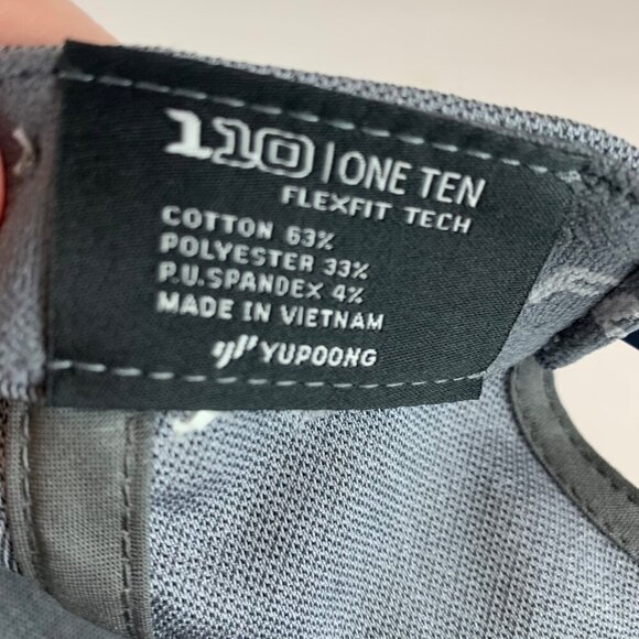 Travis Mathew Golf Mens Gray Navy Blue Stretch Fit Snapback Hat - Picture 5 of 5